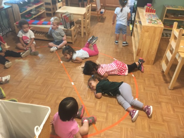 Part of the toddlers' song:  